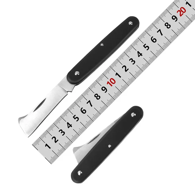 Rozsdamentes Acél Oltás Kertészkés Műanyag Egyszemélyes, Összecsukható Többfunkciós Növényvágó Szerszám Kiegészítők - Image 3