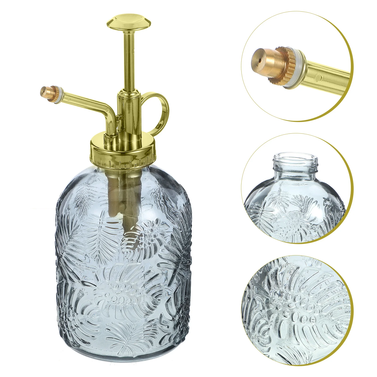 

Glass Watering Spray Bottle Vintage Water Can Spray Bottle Small Watering Can