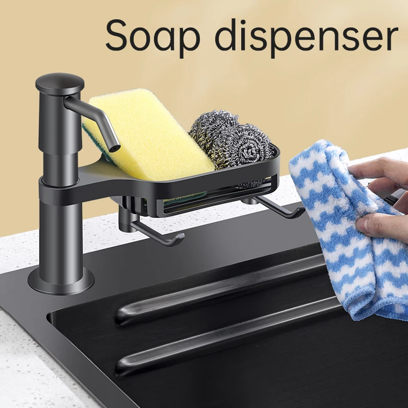 Kitchen Sink Liquid Soap Dispenser Pump Liquid Soap Sink Mount Hand Pressure Dispenser