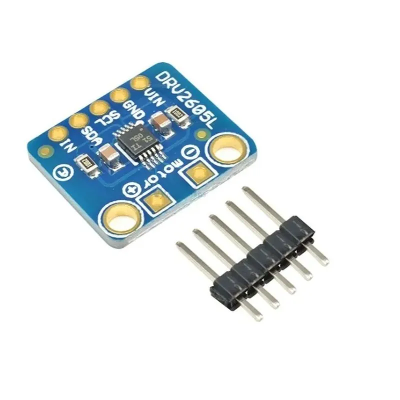 아두이노 DC 2 -5V 용 진동 모터 컨트롤러 보드 개발 도구, DRV2605L 햅틱 모터 드라이버 모듈 부저