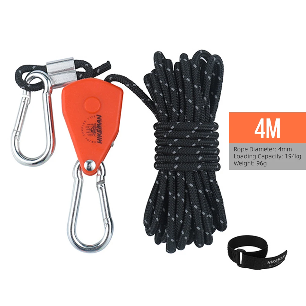 Black 1pcs 4m