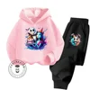 The Nightmare Before Christmas Long Sleeve Hoodie Pant Set Pure Cotton Cartoon Warm Fall Winter Children's Hoodie Tracksuit 6
