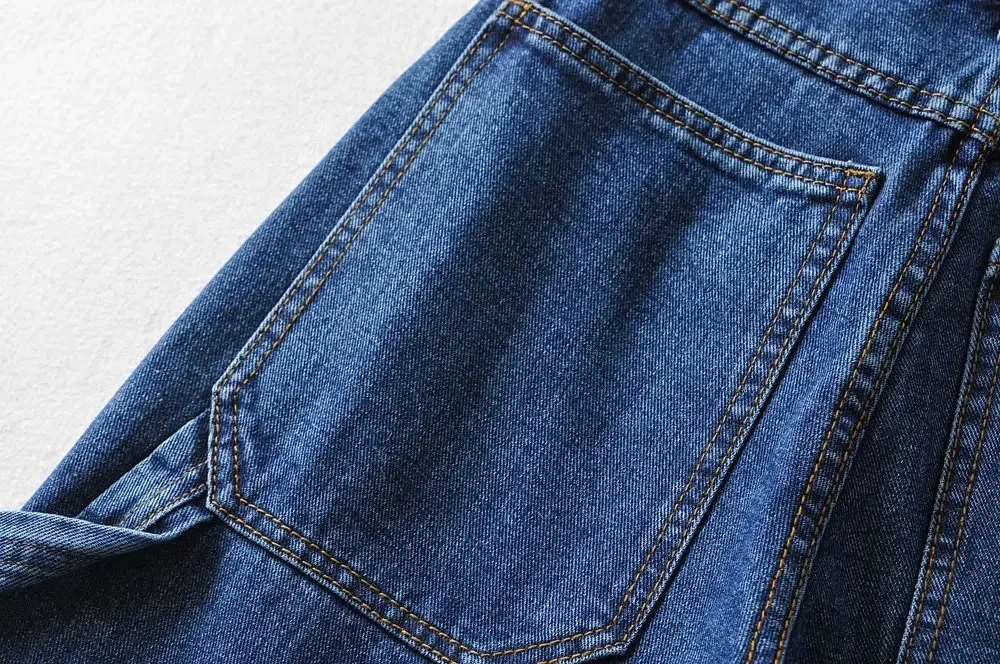 Women Vintage Cotton Pocket All-Match Bottoms Blue Short Jeans Harajuku Sexy High Waist Indie Streetwear Denim Woman Y2k Shorts