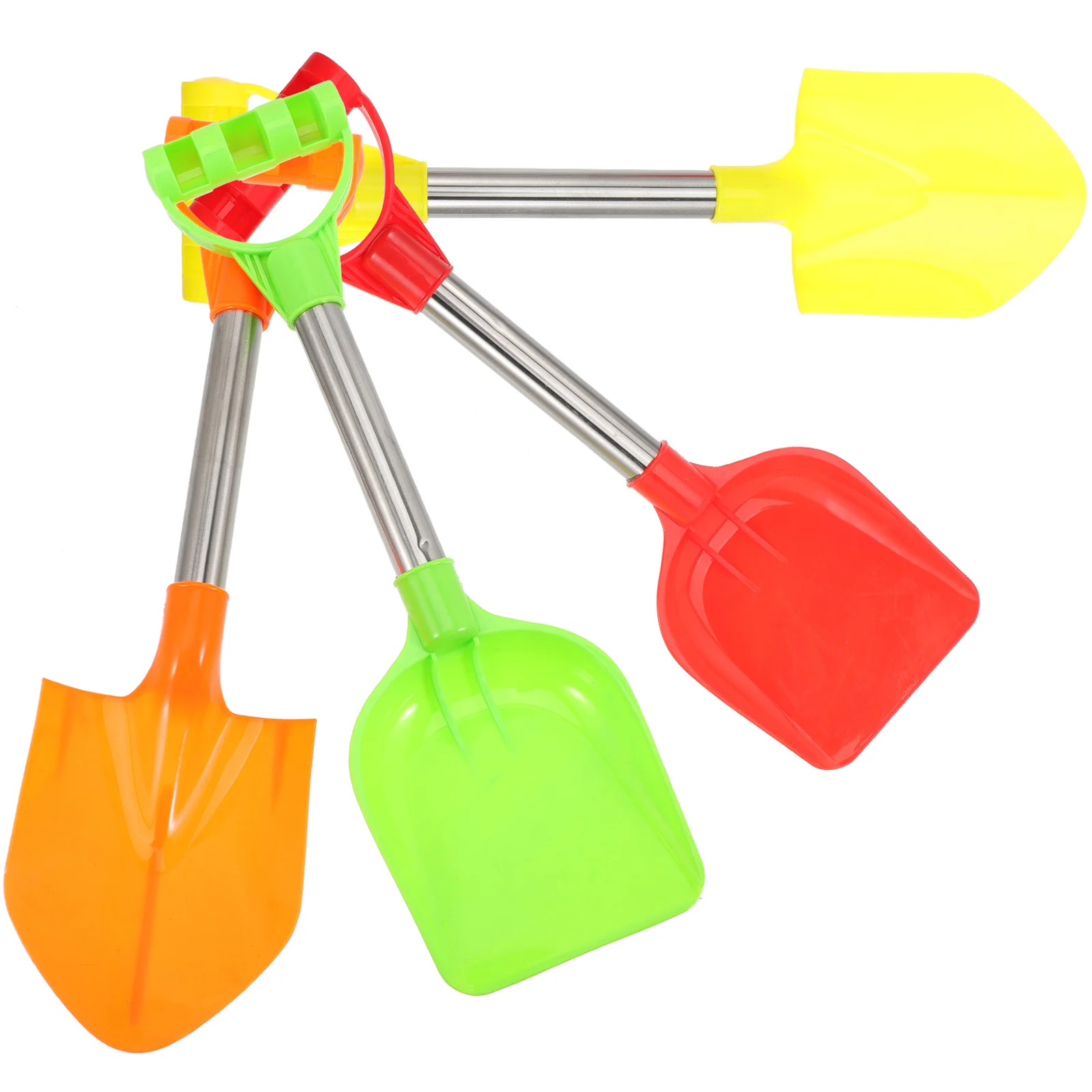 4 Pcs Play with Snow Machine Blocks Makers for Snowfield Portable Games Playing Toys Stainless Steel Clamps Kids Molds 3