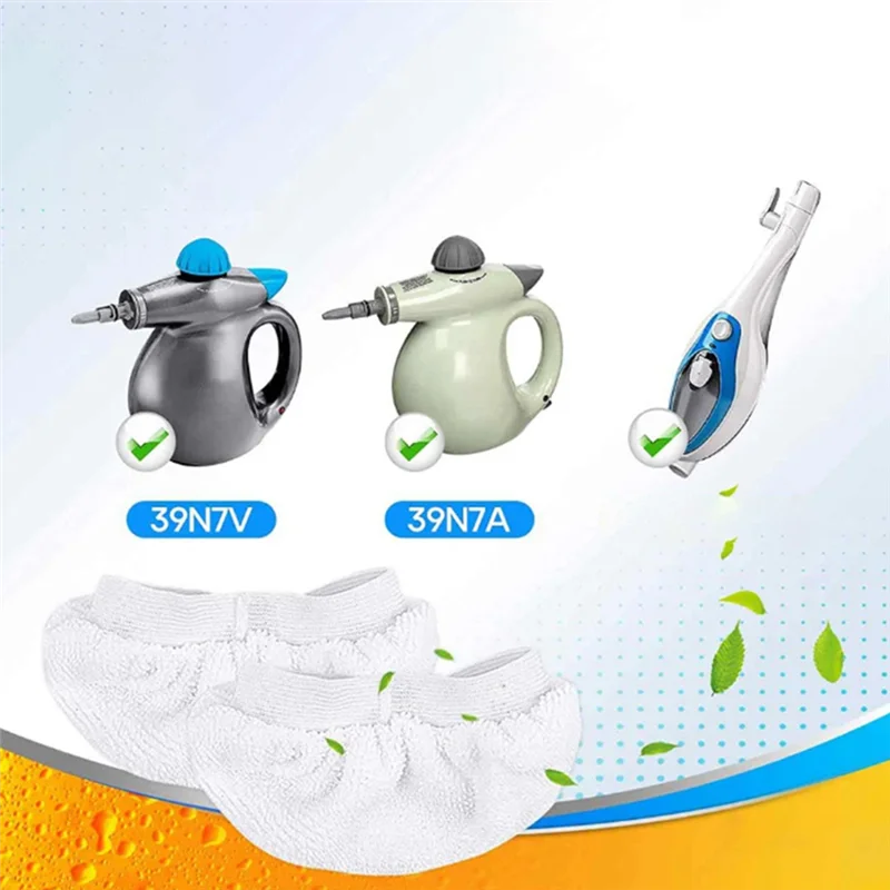B59B-4 Pcs Microfiber Steam Mop Pads For Bissell Steam Shot,Comforday,Pursteam,Wagner Spraytech Dupray Neat Steam Cleaner