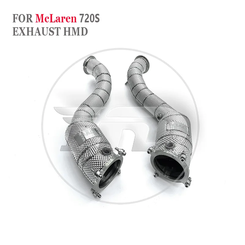 Downpipe for McLaren 720S With Heat Shield HMD Exhaust System Performance Quality certification
