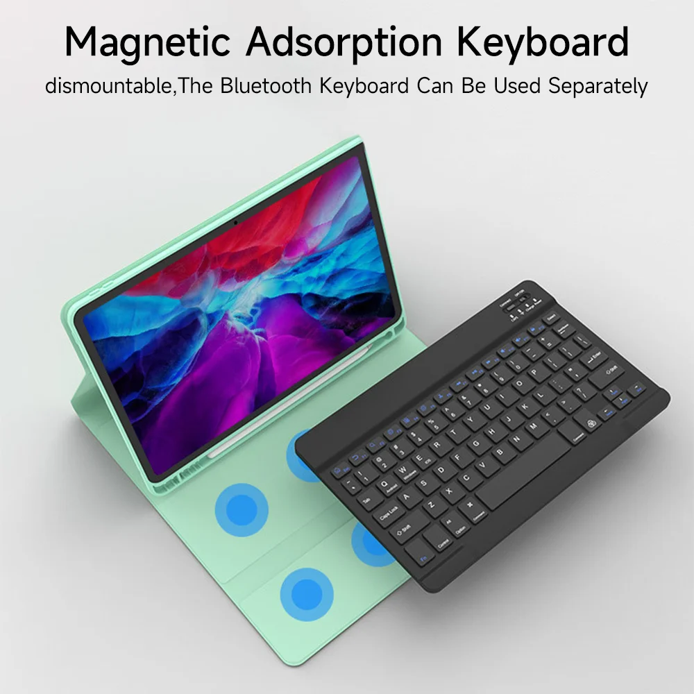 Universal Tablet Case with Bluetooth Keyboard and Mouse