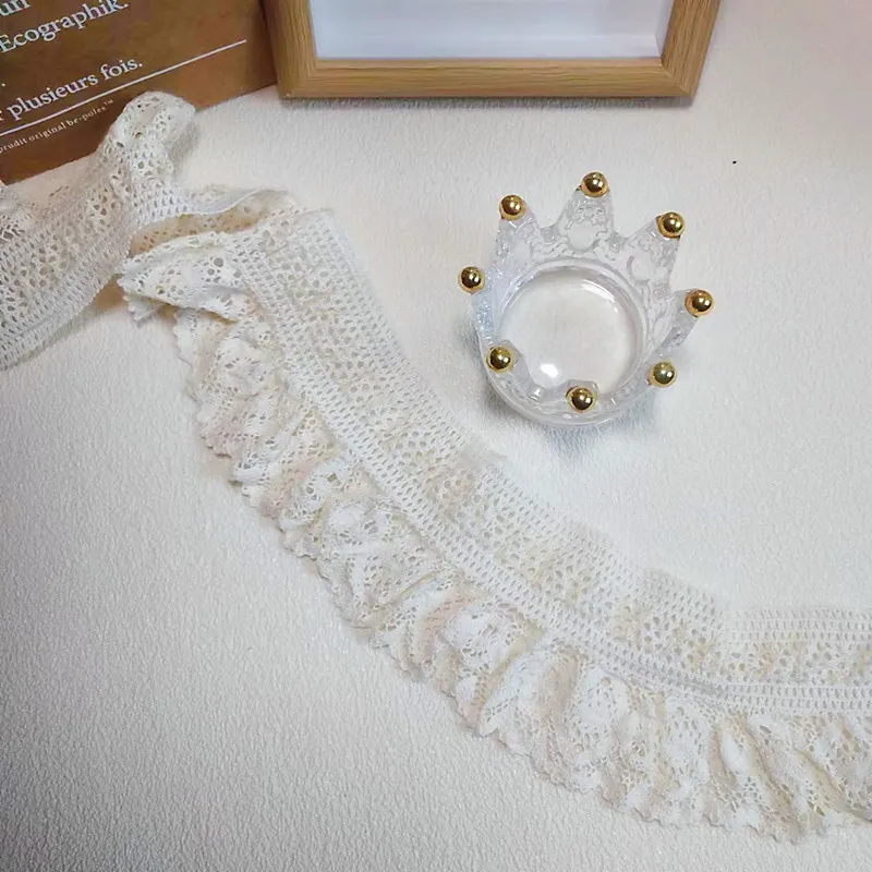 HINZIC Nastro In Pizzo Ricamato Con Fiori E Fiori, Larghezza