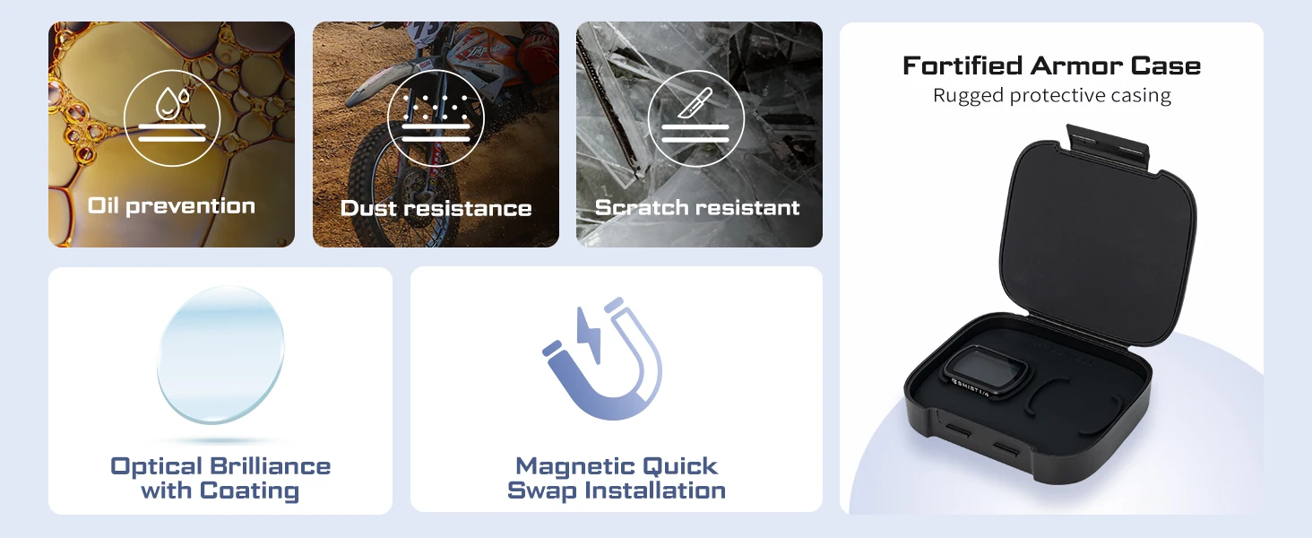 Snow Mist 1/4 Filter for Osmo Pocket 3 - Improving Outdoor Video Quality with Ge