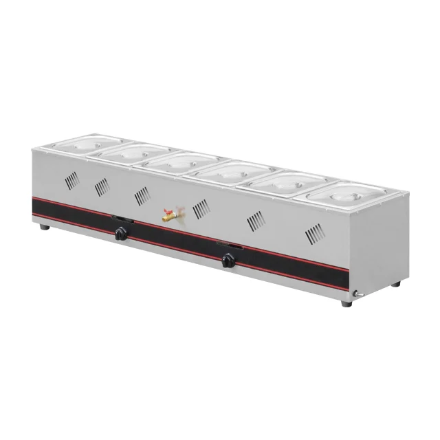 Restaurant Kitchen Equipment et Equipment Electric Bain Marie Food Warmer Display For Catering