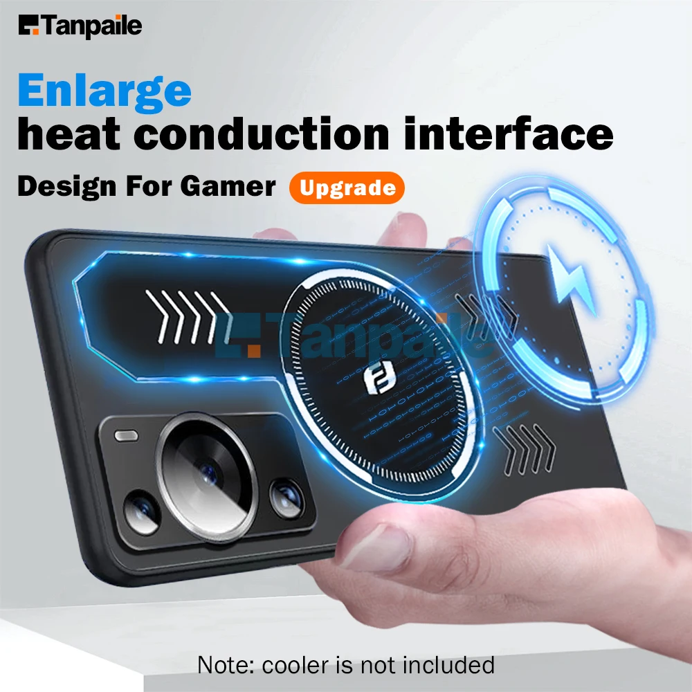Enhanced Cooling Magnetic Phone Case with Heat Dissipation Cover