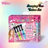 2024 Kids Makeup Set Body Art Tattoo Set Tattoo Pen Tattoo Stencil Gem Stickers Set  Kids Toys 1