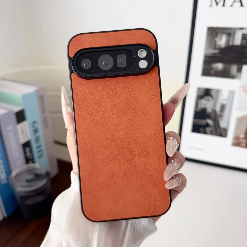 Luxury Sheepskin Ultra Slim Shockproof Case - Solid Color Back Cover