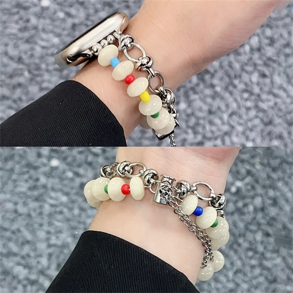 H CREAM BRACELET main image 0
