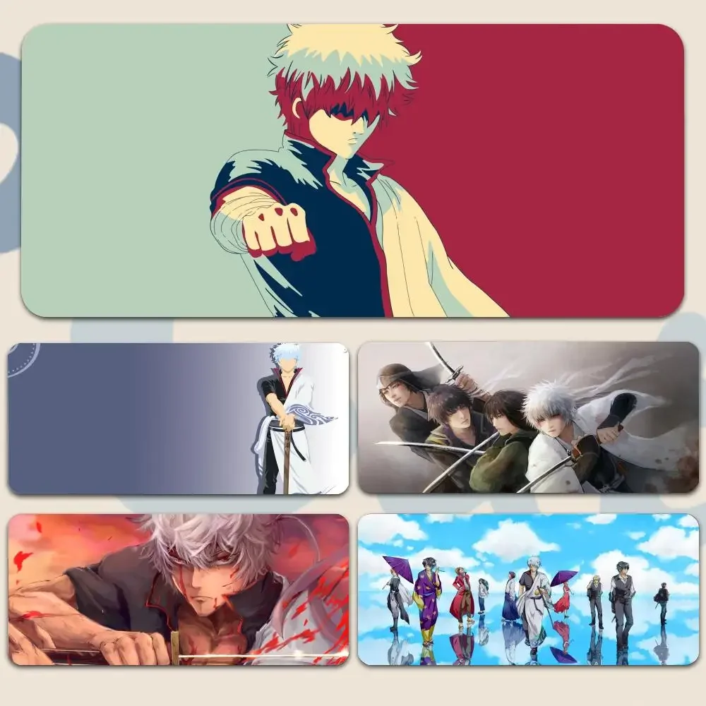 

Anime GINTAMA Mousepad Large Gaming Mouse Pad LockEdge Thickened Computer Keyboard Table Desk Mat