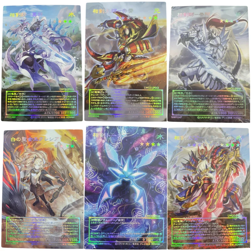 Yu Gi Oh Cards Spada Chengying Taia Chunjun Mo Ye Anime Game Characters Collection Laser Relief Full Picture Cards Giocattolo Fai Da Te
