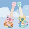 Children  Play Ukulele Puzzle Toy Guitar Can Play Beginner Simulation Instrument Enlightenment Educational Instrument Music Toy 1