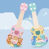 Children  Play Ukulele Puzzle Toy Guitar Can Play Beginner Simulation Instrument Enlightenment Educational Instrument Music Toy 1