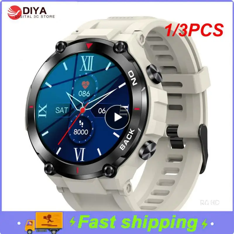 

1/3PCS New Military GPS Smart Watch AMOLED 360 * 360 Screen Heart Rate Waterproof Smart Watch Is Applicable For