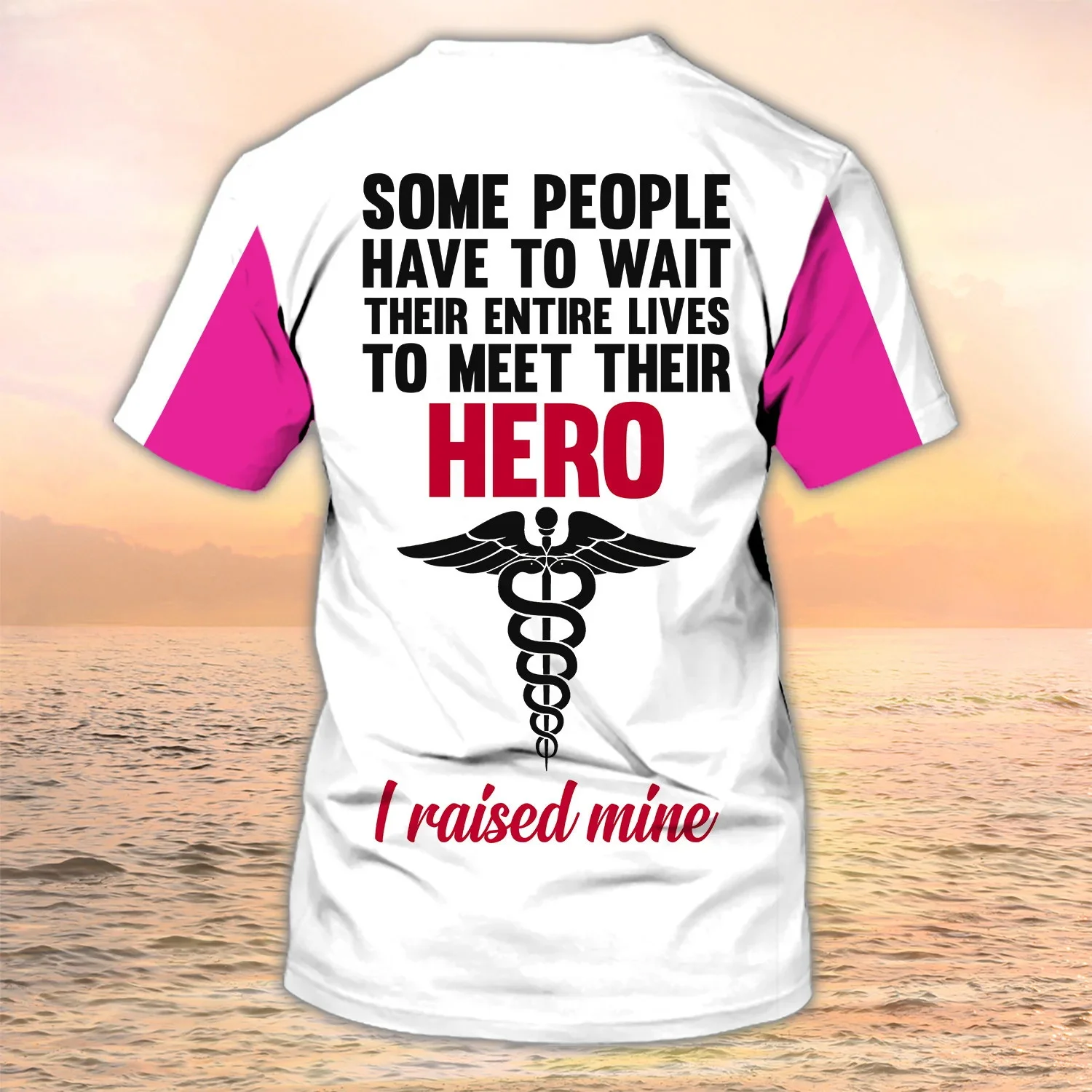 Neueste Sommer Mode männer T-shirt Krankenschwester Arzt Personalisierte Name 3D Gedruckt t-shirt Unisex Casual T-shirt Krankenschwester Uniform DW99 – Detail 18