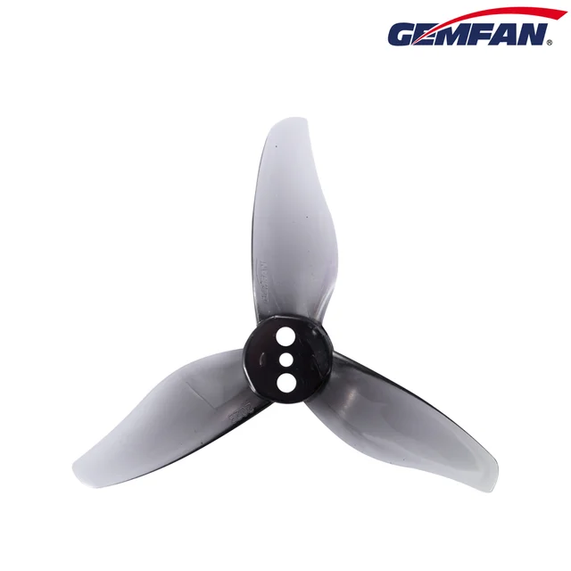 4pairs GEMFAN Hurricane 2023 2x2.3 2 Inch 3-Paddle PC Propeller with 1mm/1.5mm Holes for 1105-1108 Motor for FPV Racing Drone 4