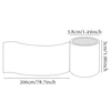 Mr. Paper 6Style 1Roll/bag fence small yard series flower aquascape PET tape DIY handbook scrapbook photo frame calendar 6