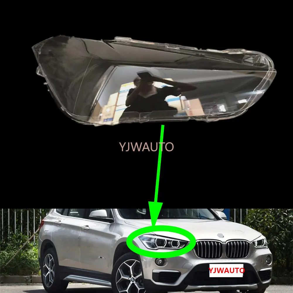 Headlight Lens For Bmw X1 20152018 Headlamp Cover Car Head Light Glass