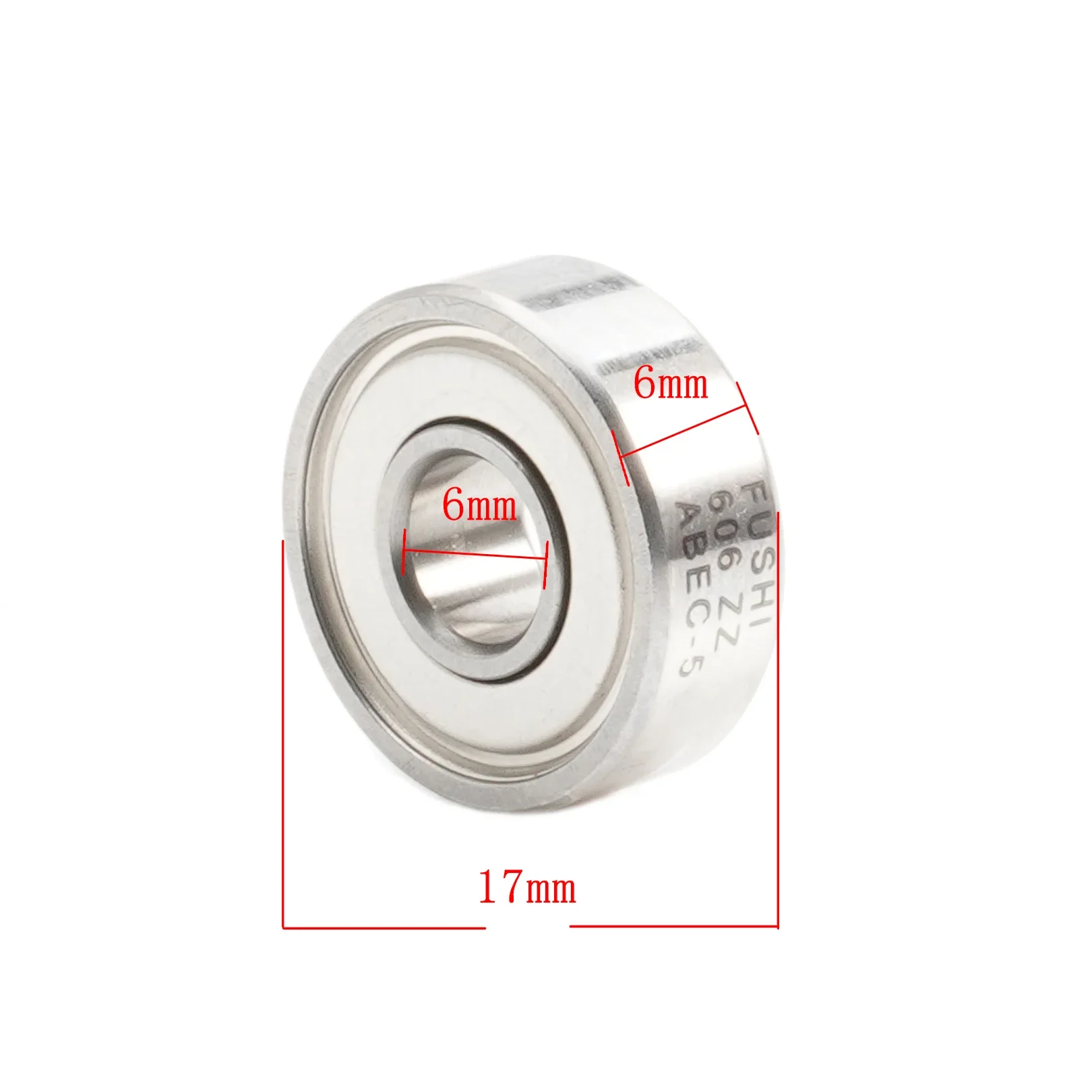 606ZZ Bearing ABEC-5 10PCS 6x17x6 mm Miniature 606Z Ball Bearings 606 ZZ EMQ Grade Z3 V3 For Makefr RS CNC 32 Tutors ball bearings