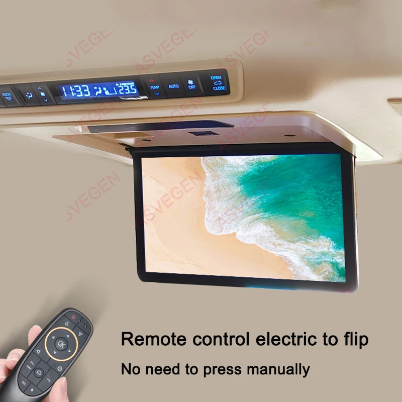 スリムデザインルーフマウントモニター スリムデザインルーフマウントモニター Amazon.co.jp: 車用