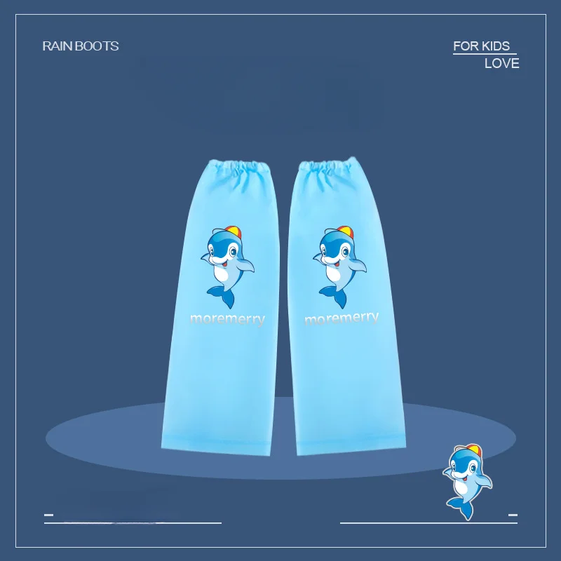 Children's Tall Rain Pants Set Kindergarten Anti-dirt Anti-fouling Boys and Girls Waterproof Baby Rain Cute