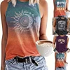 Women's Oversized Tank Top - Printed Letter Pattern, Y2K Summer Vest