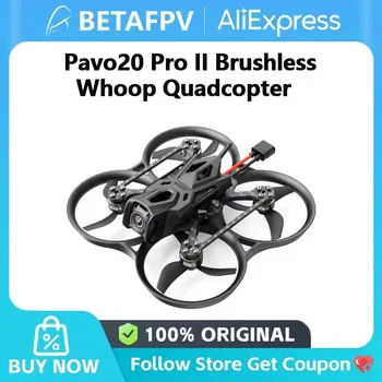 Drone Quadricottero Brushless Pavo20 Pro II con Batteria, Nuovo Modello con F4 2-3S 20A AIO FC V1 Serie LAVA 2-4S II | 95C