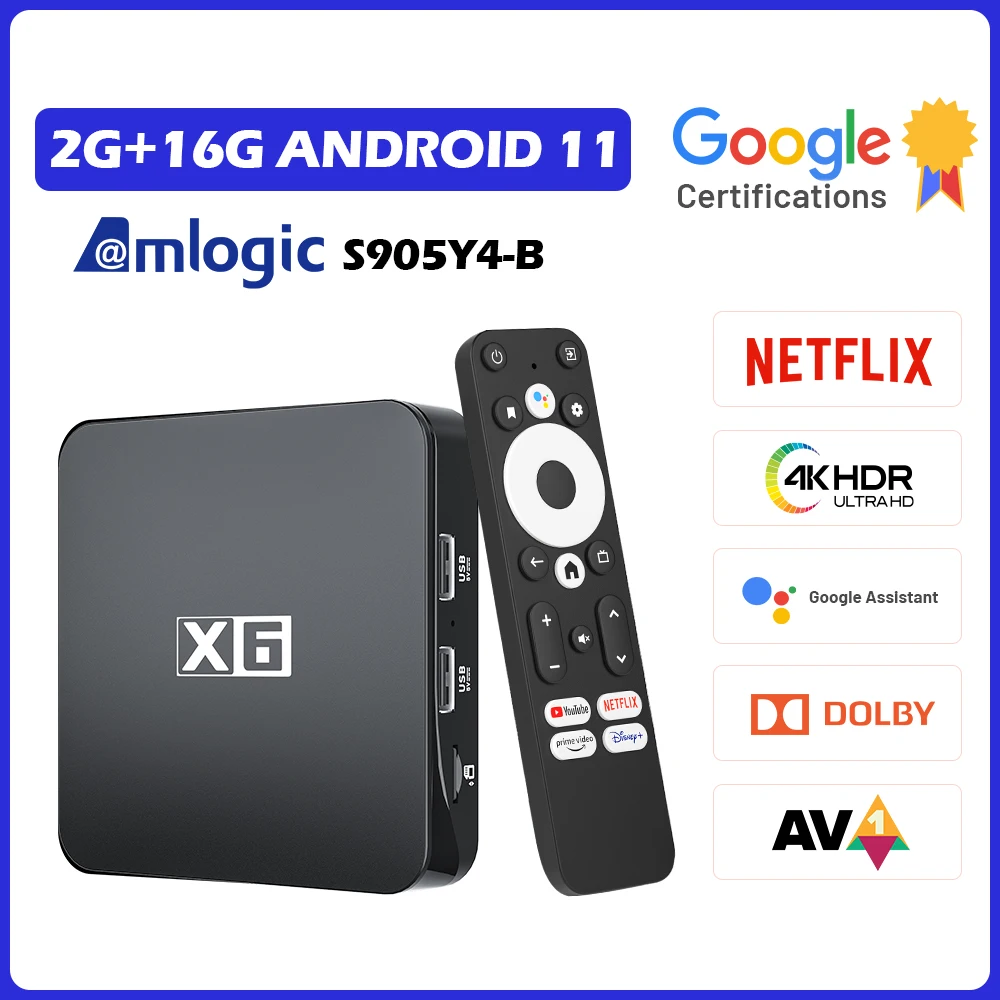 Mecool KD3 4K TV Stick Android 11 Amlogic S905Y4 con Doby Audio2G + 8G smart TV box con WiFi 2.4G/5G HDR 10 Media Player dong  44