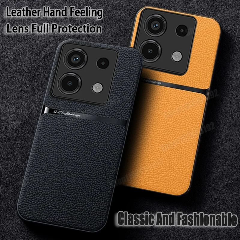Ultra Thin Leather Magnetic Matte Phone Case – Premium Protection Cover