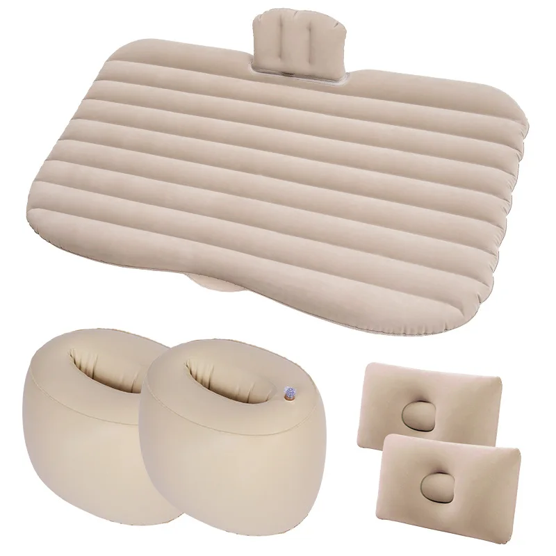 Car Travel Bed Automotive Air Inflatable Mattress Camping Sofa Rear Seat Rest Cushion Sleeping Pad Universal inflable coche