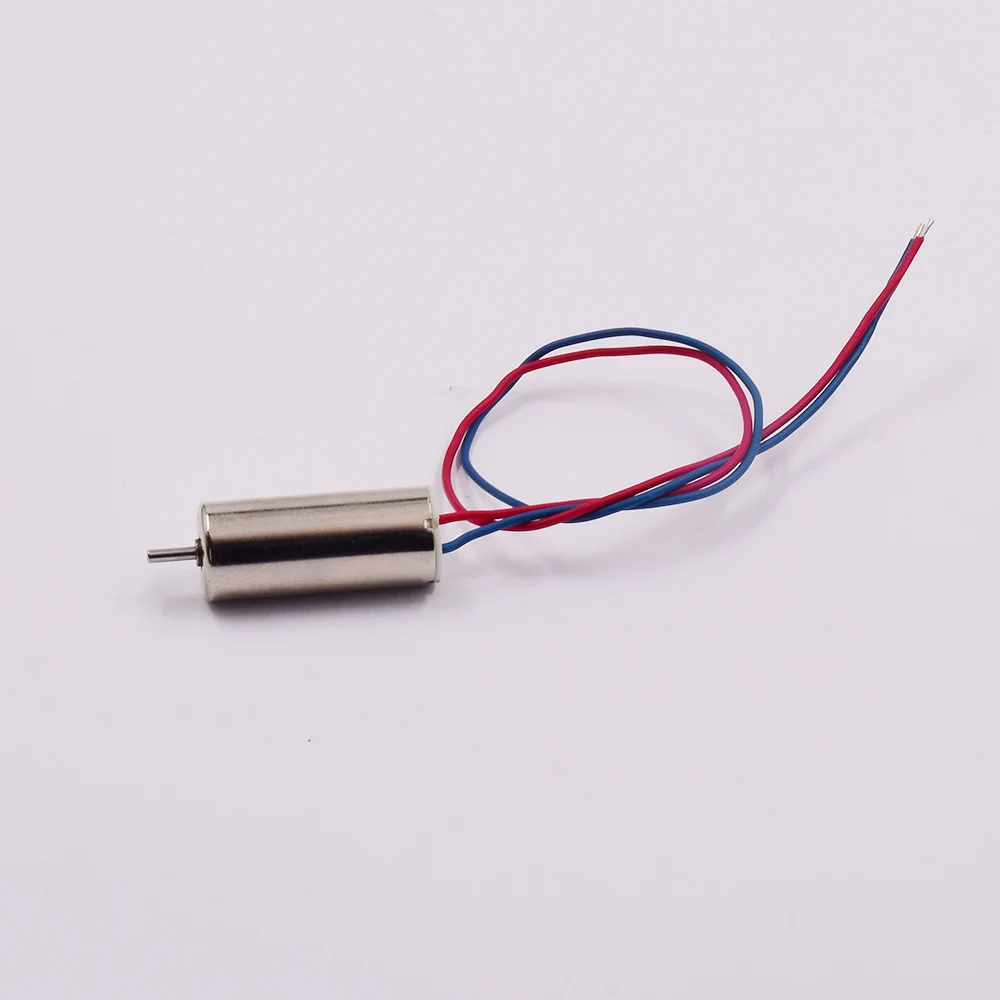 Moteur sans noyau 8520 8.6x20mm 1.2mm arbre 7.4V 52500tr/min pour avion RC - Lot de 2