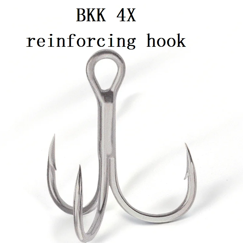 Kit d'hameçons triples de pêche – 170 hameçons triples en acier à haute teneur en carbone et anneaux ronds fendus pour eau douce et eau salée Taille 2, 4, 6, 8