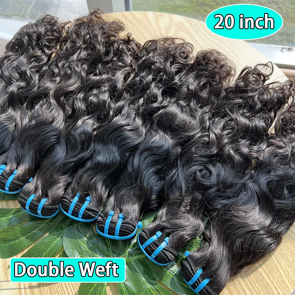 18A Raw Virgin Water Wave Human Hair Bundles