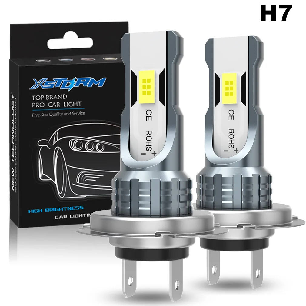 ตัวเลือกสินค้า ไฟหน้า LED ตัดหมอก H7 9005 9006 สว่างคมชัด ติดตั้งง่าย