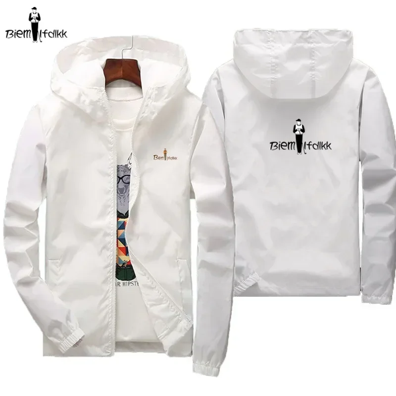 

Spring and Autumn New Two Layer Golf Windbreaker Men's Large Coat Fashion Coat Men's Coat
