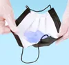 Black Mask Disposable pills box Face Mouth Mascarillas Protect 3 Layers Non-Woven Dustproof Mouth Mask Spain France 5