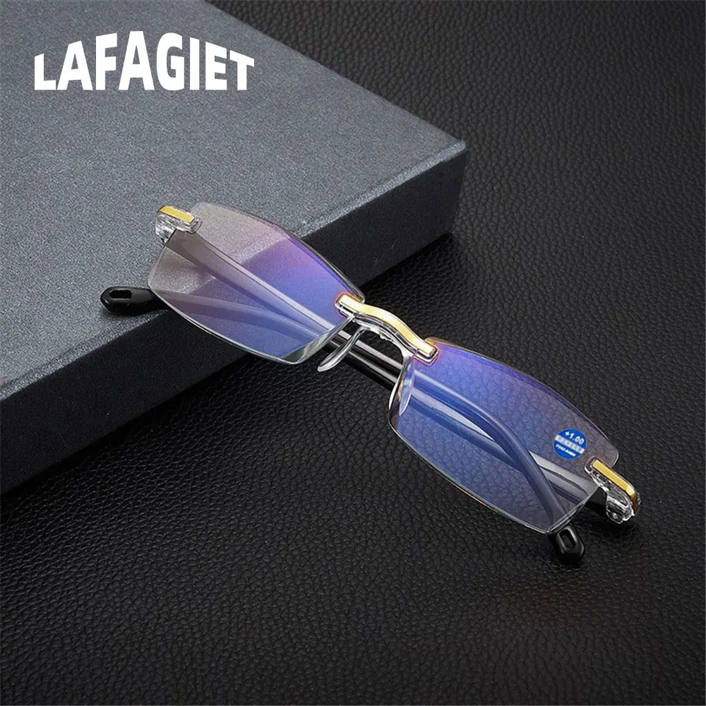 

2023 New Multi-Focus Reading Glasses Anti-Blue Light Anti-Fatigue Reading Glasses Playing Mobile Phone Glasses Unisex+1.0 1.5