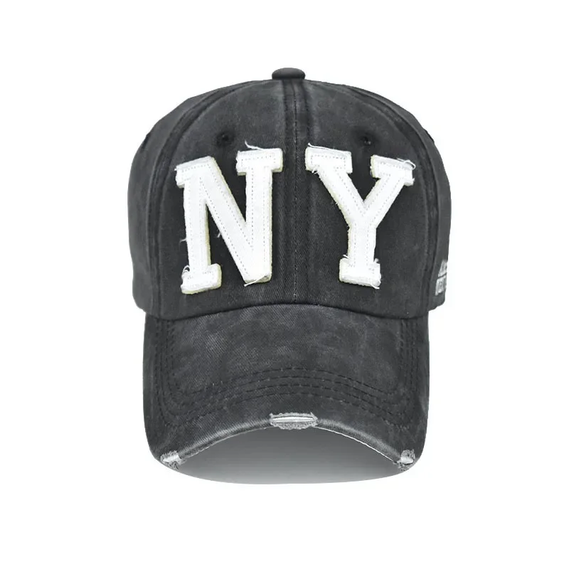 Baseball Cap Snapback Hat Sun Hat Spring Autumn Baseball Sport Cap NY LetterCap Hip Hop Fitted Hats for Men Women