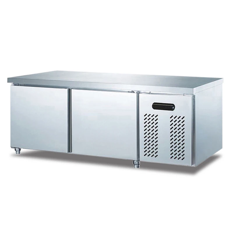 Manufacturer Work Table Kitchen Bench Stainless Steel Under Table Chest Workbench Fridge Freezer for Food