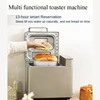 Bread Maker Machine Stainless Steel UL Certified, 25-in-1 with Nonstick Bread Pan, Homemade DIY 2Lbs Breadmaker 1