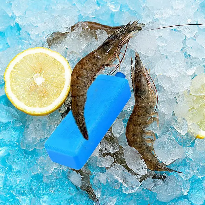 Ice Pack For Cooler Reusable Cooling Packs Long-lasting Ice Crystal Box Outdoor Fresh-keeping Packs For Beach Fishing
