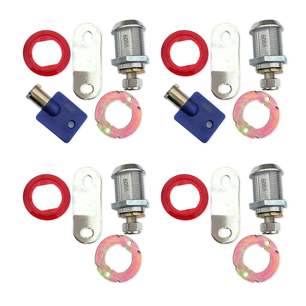 동전으로 작동하는 아케이드 게임 잠금 실린더 자판기, 래치 잠금 장치
