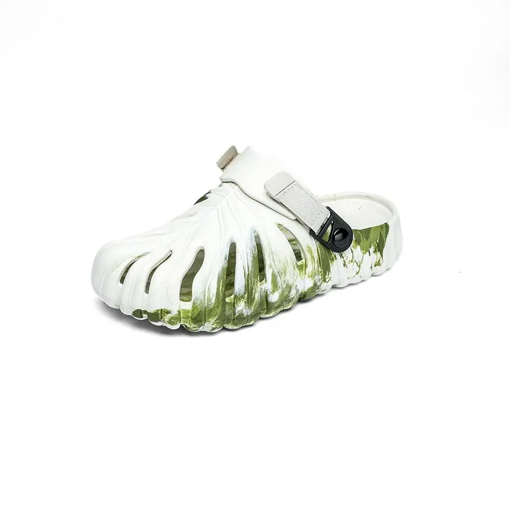 Lightweight Slippers New Fashion Summer Monstera Deliciosa Unisex Beach Slide Slip On Breathable Outdoor Sandals