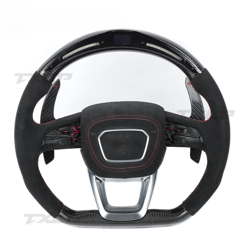 Volante Per Audi Q3 Q5 Q7 Q8 Q5L Q7L Rsq7 Qsq5 Rsq8 Rsq3 Sq5 Volante In Fibra Di Carbonio