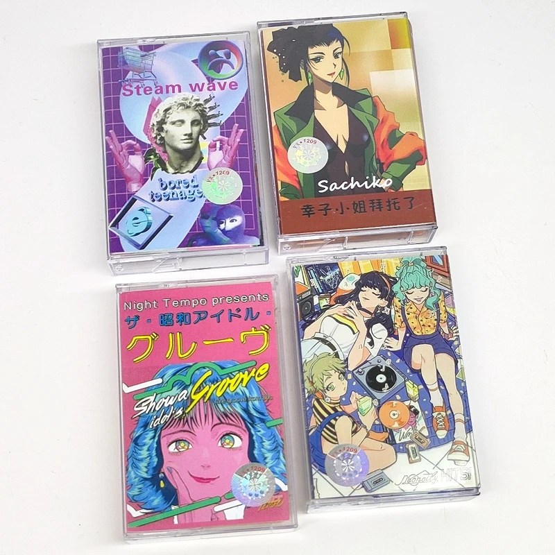 Vaporwave City Pop Night Tempo Music Tape Showa Presents Album
